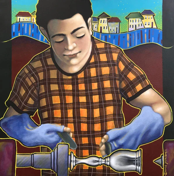 O artista do estanho por Diego Mendonça