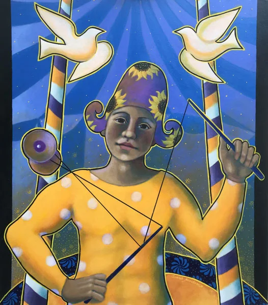 Artista com diabolo por Diego Mendonça
