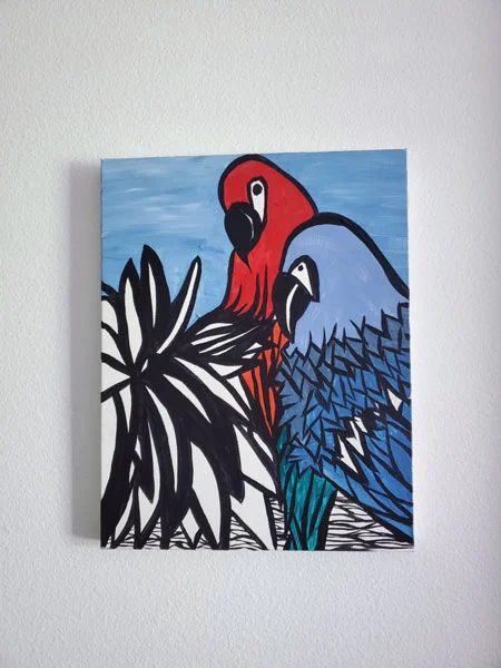 Arara por Marina Salmonson