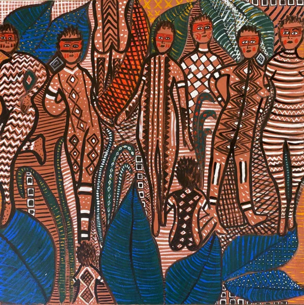 Aldeia por Zelia Mendonça